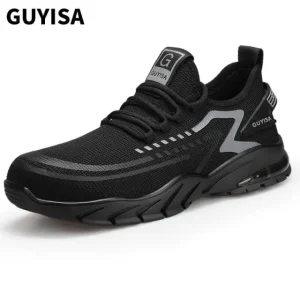 1101BK Local shipment in Mexico Black breathable anti-slip wear-resistant steel toe the best safety boot