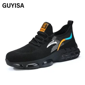 Men's safety shoes outdoor hiking European standard steel toe safety shoes