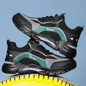 New Style High Quality Steel Toe Industrial EVA Lightweight Outsole Breathable Type Men Work Safety Shoes