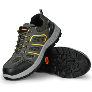 Anti-Skidding Indestructible Safety Work Shoes with Steel Toe and Steel Plate Midsole