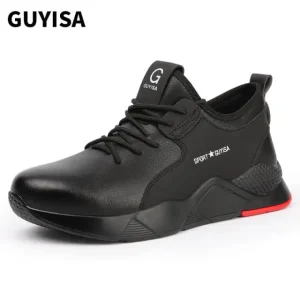 GUYISA Labor insurance shoes Men's casual lightweight breathable