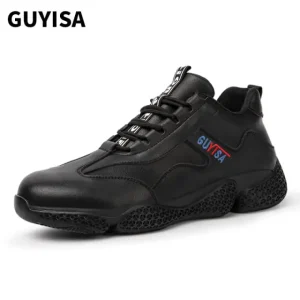 Safety Shoes Men Fashion Safety Work Shoe with Steel Toe