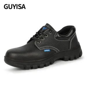 steel toe cap safety shoes anti-smash and anti-stab work shoes