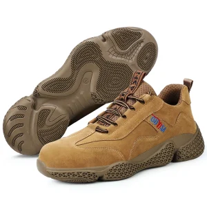 High Quality Industrial Protective Shoes Men Women Safety Work Shoes Fireproofing Suede Leather