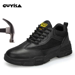 High Quality Waterproof Wear Resistant Safety Shoes Mens Womens Industrial Work Shoes
