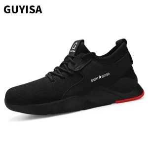 Classic Industrial Work Shoes Steel Toe Shoes for Men Women Lightweight Comfortable Safety Shoes